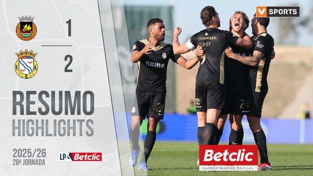 Liga Portugal Betclic (28ªJ): Resumo Rio Ave 1-2 Alverca