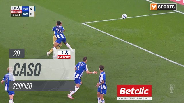 Famalicão, Caso, Sorriso aos 20'
