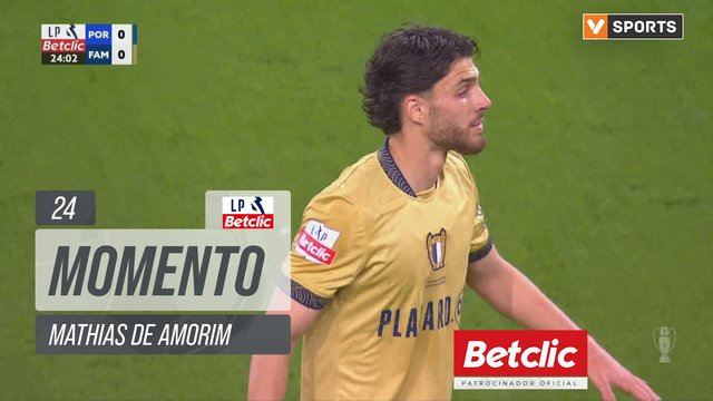 Famalicão, Jogada, Mathias de Amorim aos 24'