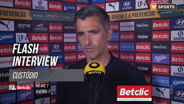 I Liga (#28) | Rio Ave 1-2 Alverca: Flash Interview Custódio