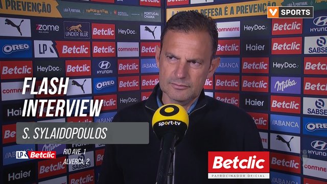 I Liga (#28) | Rio Ave 1-2 Alverca: Flash Interview S. Sylaidopoulos