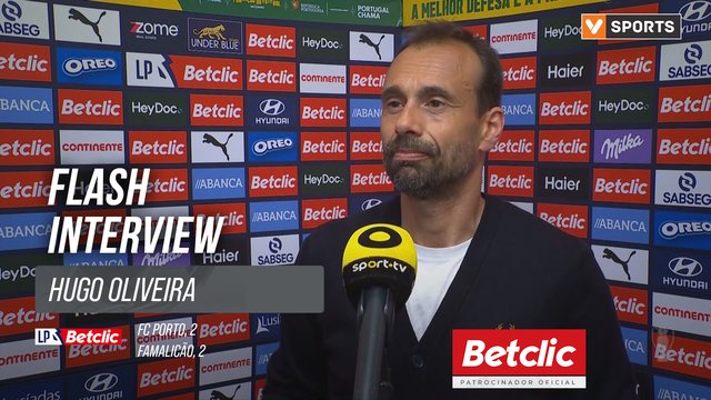 I Liga (#28) | FC Porto 2-2 Famalicão: Flash Interview Hugo Oliveira