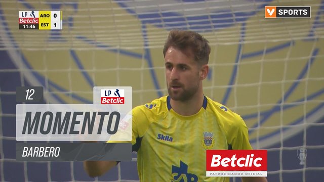 Arouca, Jogada, Barbero aos 12'