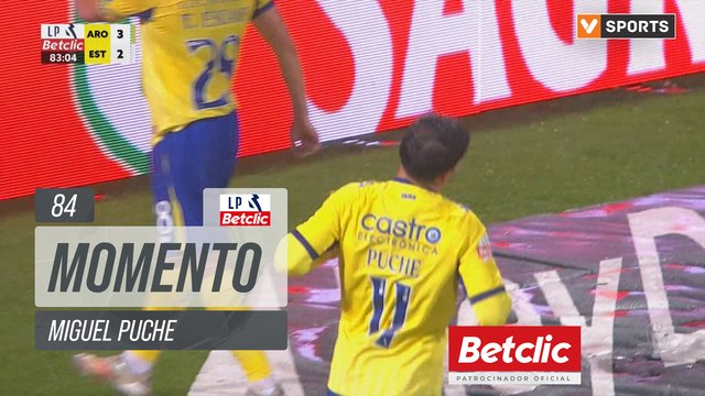 Arouca, Jogada, Miguel Puche aos 84'