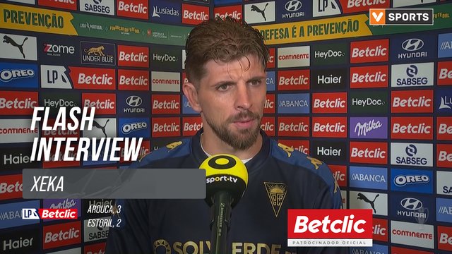 I Liga (#28) | Arouca 3-2 Estoril: Flash Interview Xeka