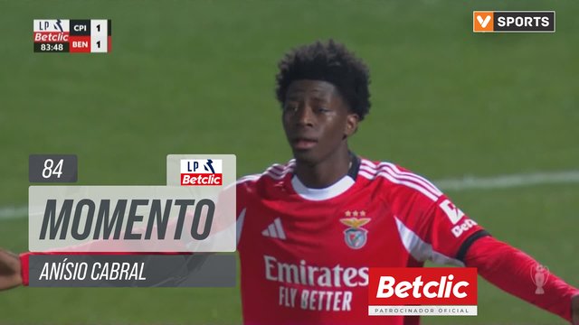 Benfica, Jogada, Anísio Cabral aos 84'