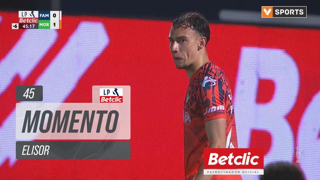 Famalicão, Jogada, Elisor aos 45'