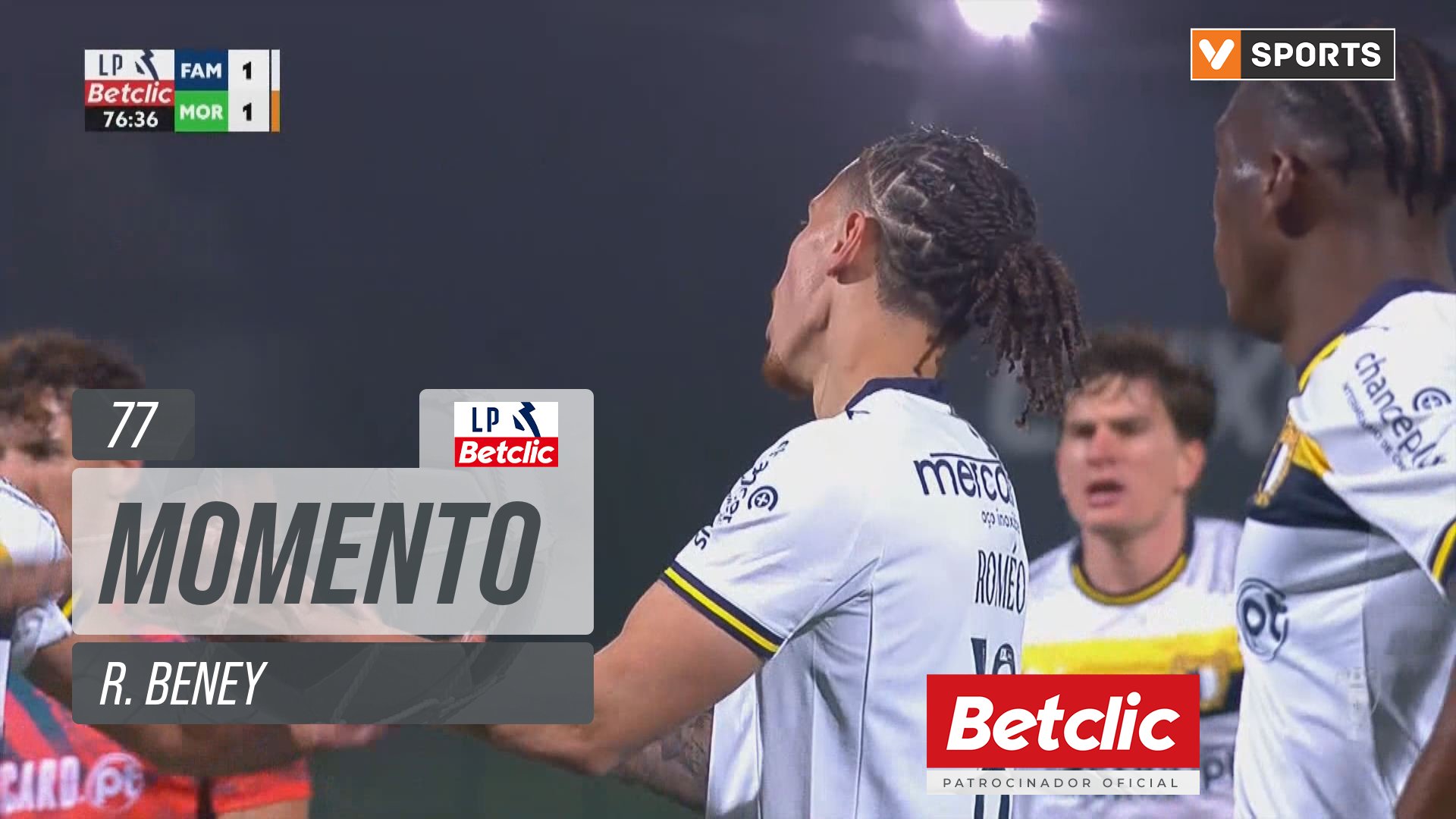Famalicão, Jogada, R. Beney aos 77'