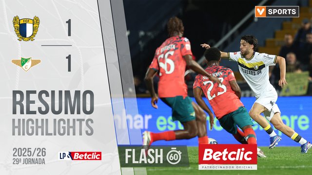 Liga Portugal Betclic (29ªJ): Resumo Flash Famalicão 1-1 Moreirense