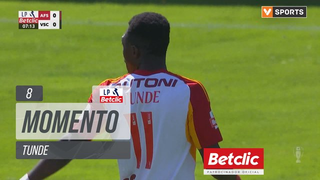 AFS, Jogada, Tunde aos 8'