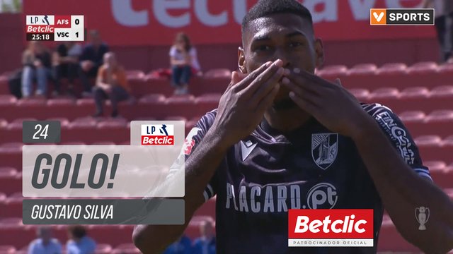 GOLO! Vitória SC, Gustavo Silva aos 24', AFS 0-1 Vitória SC