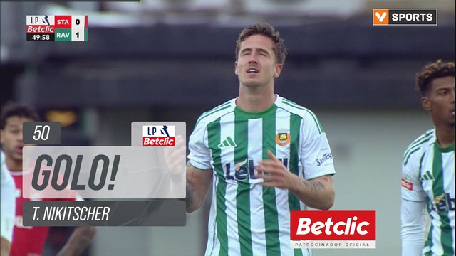 GOLO! Rio Ave, T. Nikitscher aos 50', Santa Clara 0-1 Rio Ave