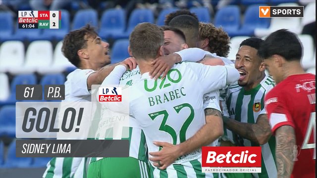 GOLO! Rio Ave, Sidney Lima (p.b.) aos 61', Santa Clara 0-2 Rio Ave