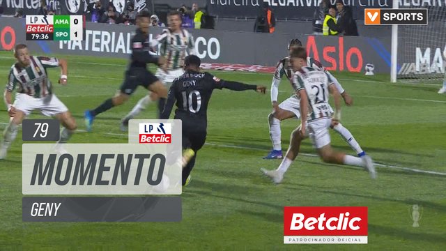 Sporting, Jogada, Geny aos 79'
