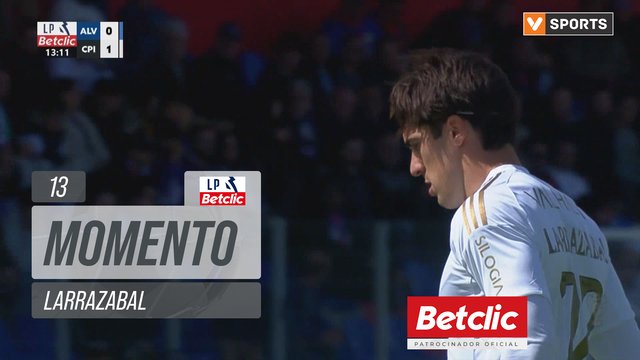 Casa Pia, Jogada, Larrazabal aos 13'