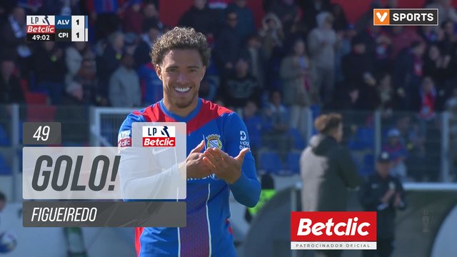 GOLO! Alverca, Figueiredo aos 49', Alverca 1-1 Casa Pia