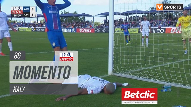 Casa Pia, Jogada, Kaly aos 86'