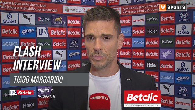 I Liga (#29) | Benfica 2-0 Nacional: Flash Interview Tiago Margarido