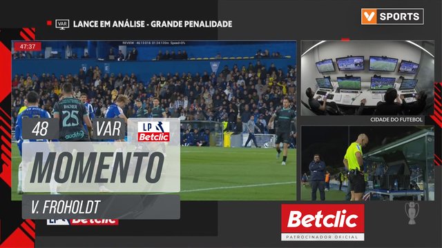 FC Porto, Caso, V. Froholdt aos 48'