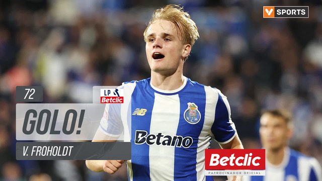 GOLO! FC Porto, V. Froholdt aos 72', Estoril 0-3 FC Porto