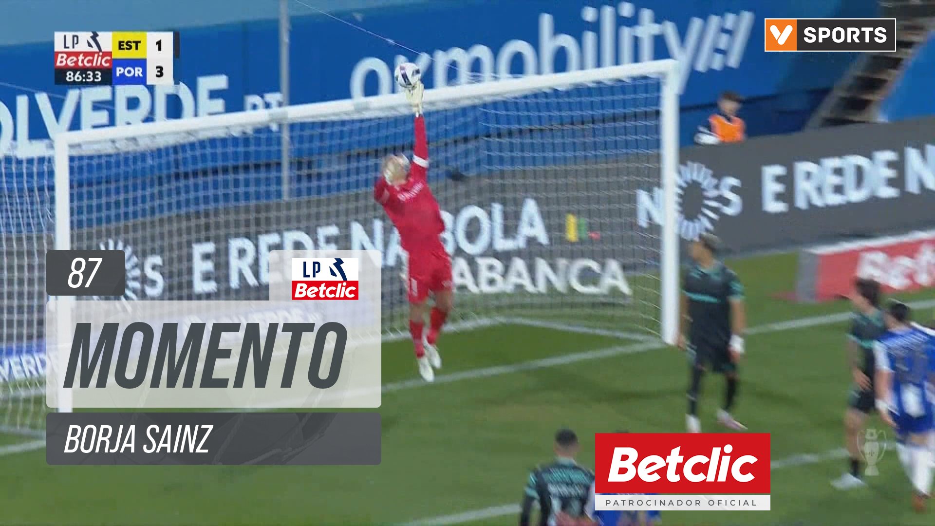 FC Porto, Jogada, Borja Sainz aos 87'