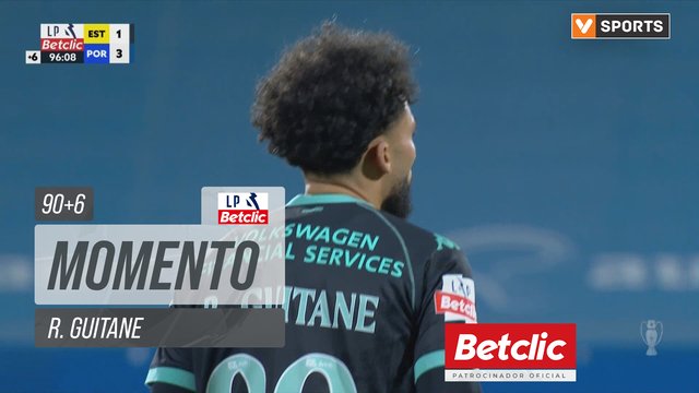 Estoril, Jogada, R. Guitane aos 90'+6'
