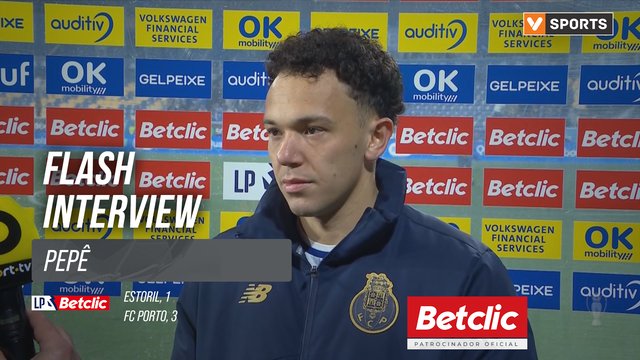 I Liga (#29) | Estoril 1-3 FC Porto: Flash Interview Pepê