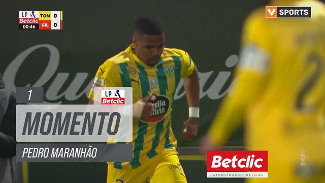 Tondela, Jogada, Pedro Maranhão aos 1'