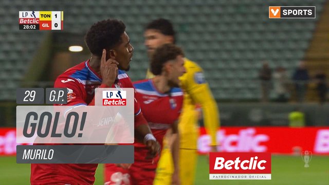 GOLO! Gil Vicente, Murilo aos 29', Tondela 1-1 Gil Vicente