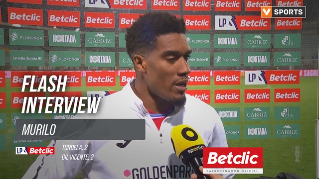 I Liga (#29) | Tondela 2-2 Gil Vicente: Flash Interview Murilo