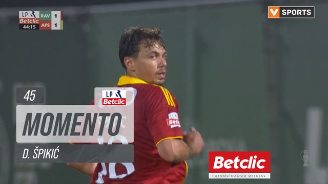 Rio Ave, Jogada, D. Špikić aos 45'