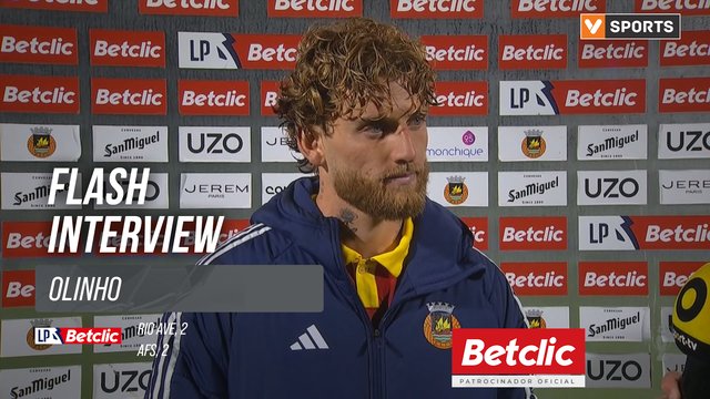 I Liga (#30) | Rio Ave 2-2 AFS: Flash Interview Olinho