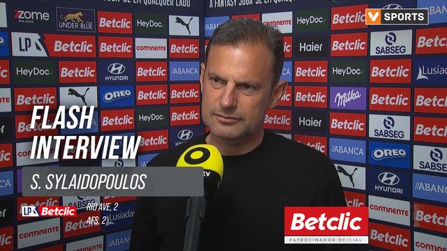 I Liga (#30) | Rio Ave 2-2 AFS: Flash Interview S. Sylaidopoulos