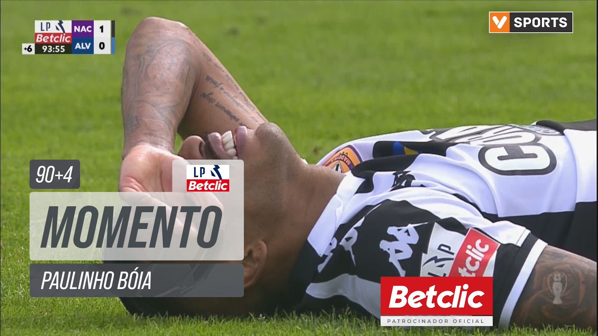 Nacional, Jogada, Paulinho Bóia aos 90'+4'