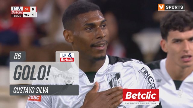 GOLO! Vitória SC, Gustavo Silva aos 66', Gil Vicente 0-1 Vitória SC