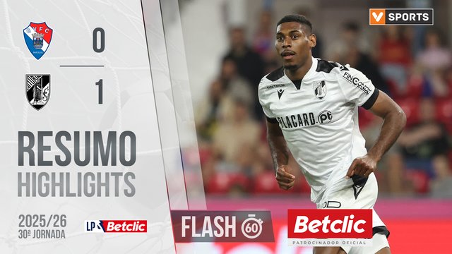 Liga Portugal Betclic (30ªJ): Resumo Flash Gil Vicente 0-1 Vitória SC