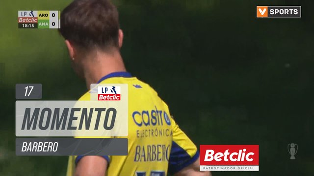 Arouca, Jogada, Barbero aos 17'