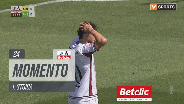 Estrela Amadora, Jogada, I. Stoica aos 24'