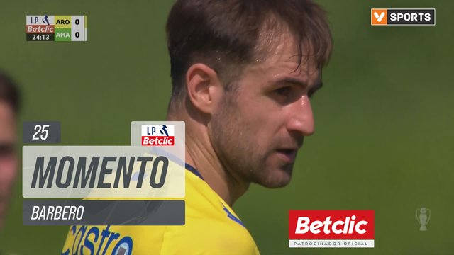 Arouca, Jogada, Barbero aos 25'