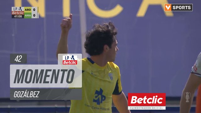 Arouca, Jogada, Gozálbez aos 42'