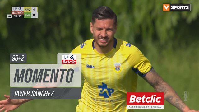 Arouca, Jogada, Javier Sánchez aos 90'+2'