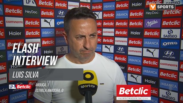 I Liga (#30) | Arouca 1-0 Estrela Amadora: Flash Interview Luis Silva