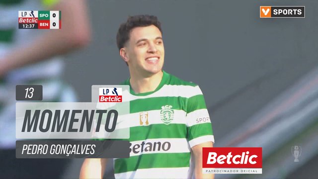 Sporting, Jogada, Pedro Gonçalves aos 13'