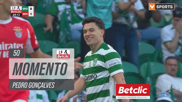 Sporting, Jogada, Pedro Gonçalves aos 50'