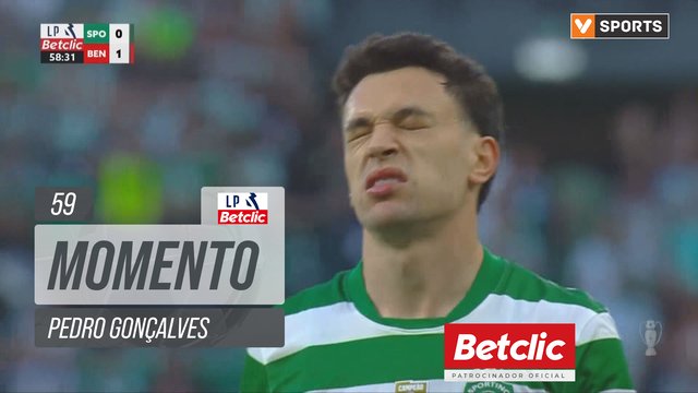 Sporting, Jogada, Pedro Gonçalves aos 59'