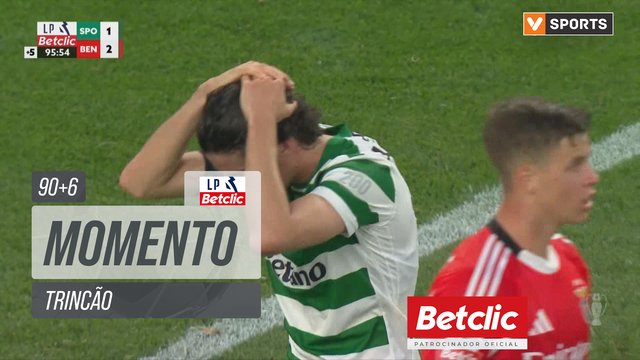 Sporting, Jogada, Trincão aos 90'+6'