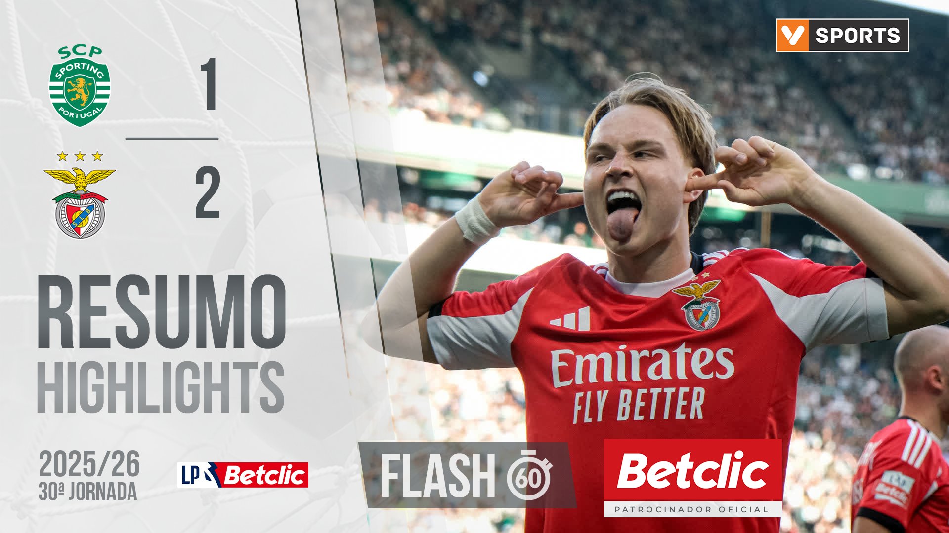 Confira o resumo/melhores momentos do Sporting - Benfica