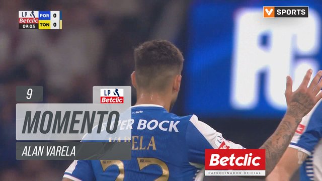 FC Porto, Jogada, Alan Varela aos 9'