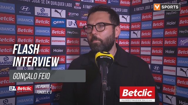 I Liga (#30) | FC Porto 2-0 Tondela: Flash Interview Gonçalo Feio