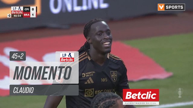 Casa Pia, Jogada, Claudio aos 45'+2'